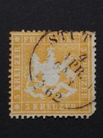 A.D Württemberg Mi-Nr.17 y gestempelt 80 Fr
