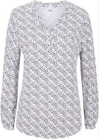 Aktuell! Schön NEU Shirt Bluse Jersey Gr38 95%Öko-Viskose