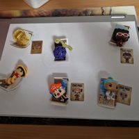 One Piece Figuren Set mit Zubehör 5-teilig guter Zustand