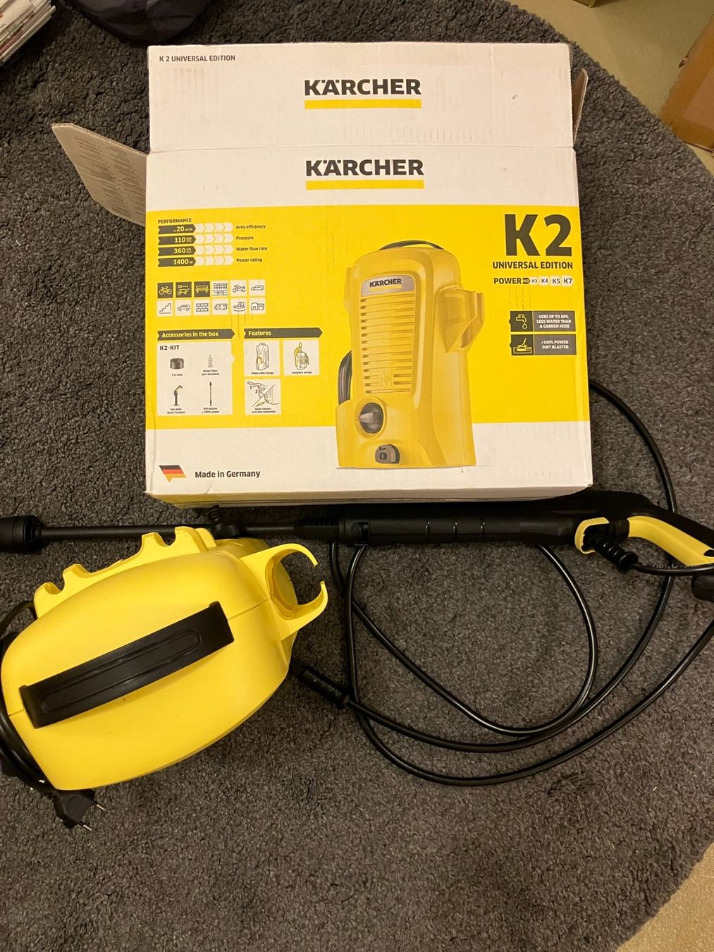 Kärcher Idropulitrici ad alta pressione: Hochdruckreiniger K 2 Universal Edition – Nuovo (secondo la descrizione) da Berikon venduto da Alex00.