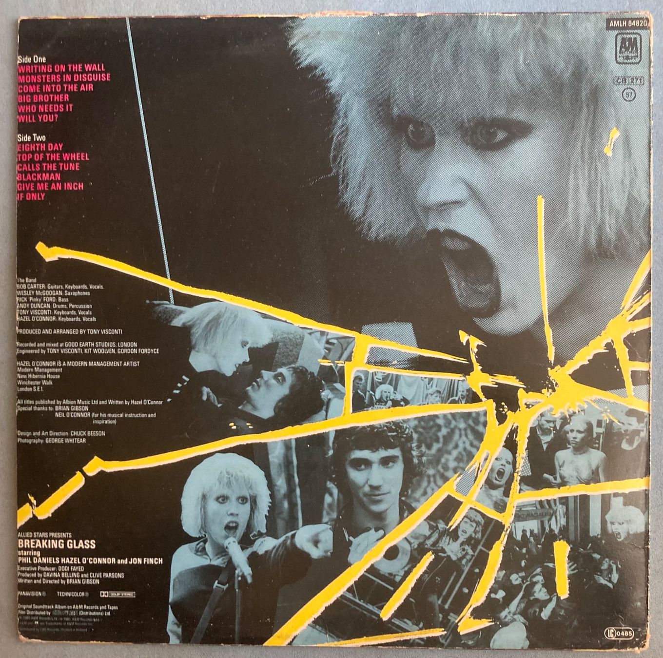 Dischi in vinile: HAZEL O'CONNOR - BREAKING GLASS – Usato da Poliez-Pittet venduto da Newtown-Records 1