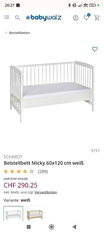 Letti: Beistellbett – Usato da Ortschwaben venduto da _MELU_ 2