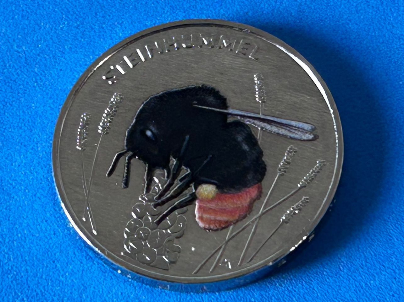 Tutti le monete: Germany - 5 Euros (Bumblebee) 2024 UNC – Nuovo (secondo la descrizione) da Corcelles NE venduto da AJKader 2