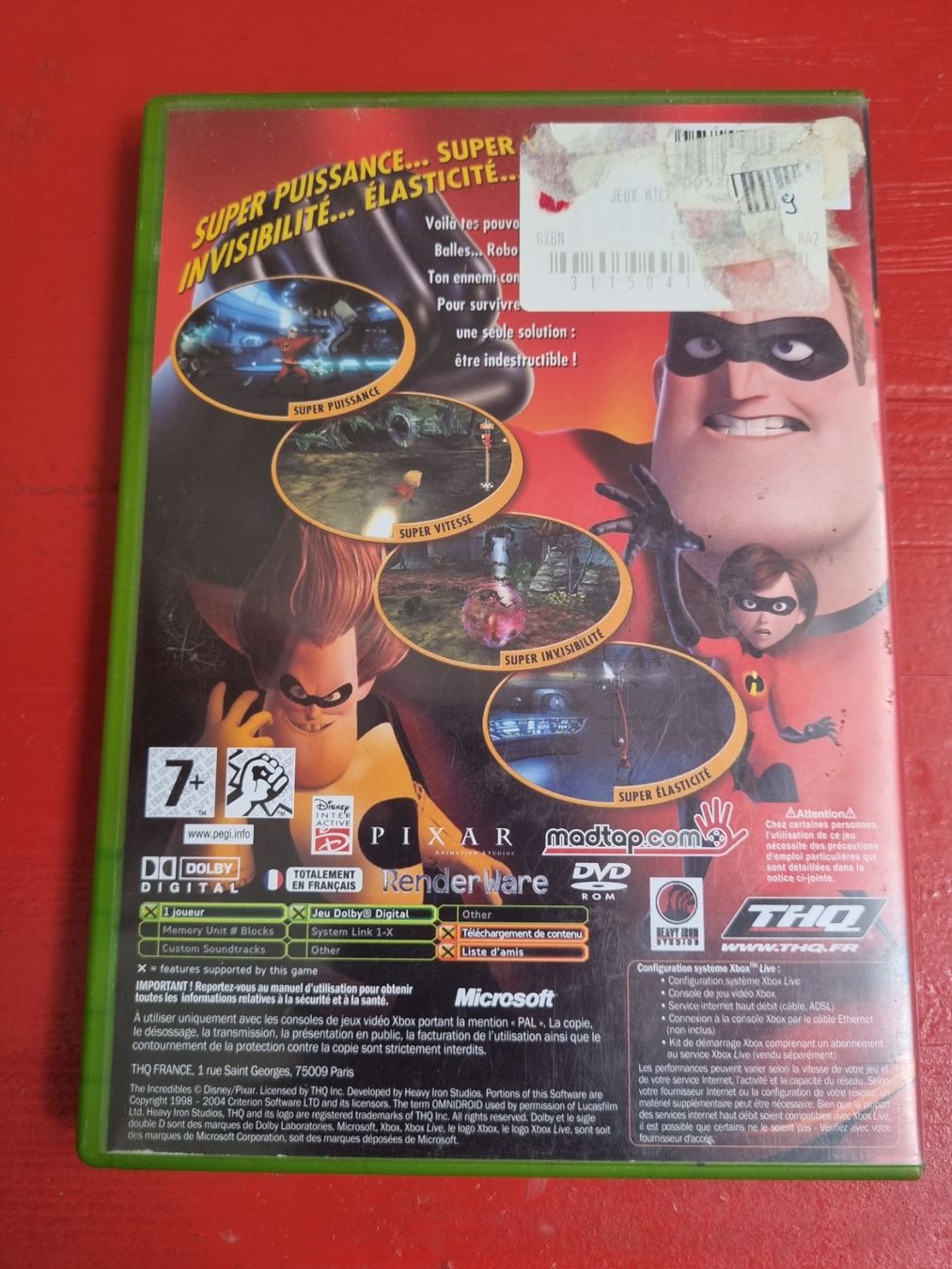 Microsoft Spiele: Les Indestructibles Xbox – Gebraucht aus Pollegio von Isaiaaaa96 1