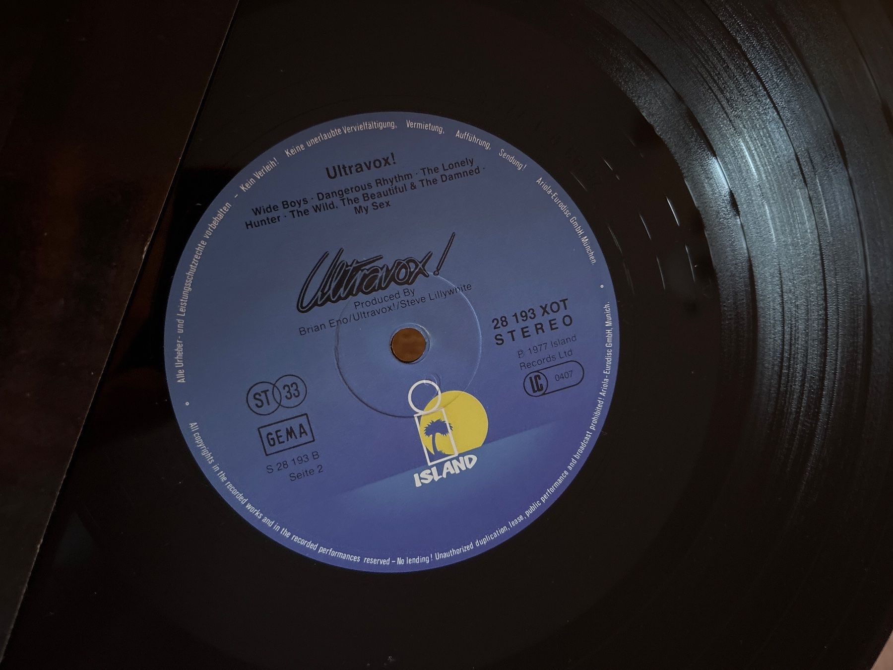 Dischi in vinile: A744 Ultravox Ultravox! – Usato da Frutigen venduto da Philippe_jsp 2