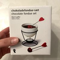 NEU: Flying Tiger Schoko Fondue Set OVP