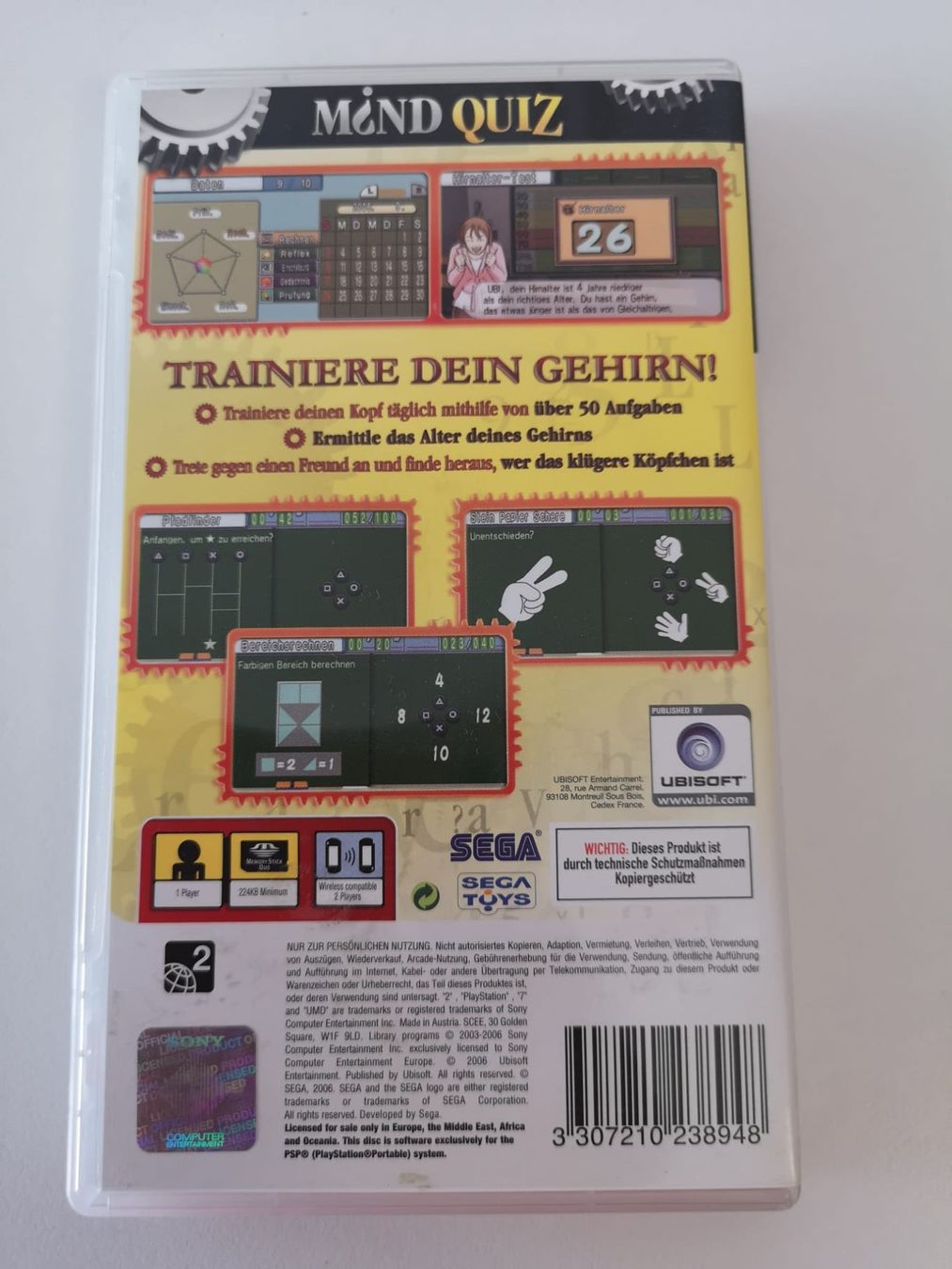 Giochi: Mind Quiz (PSP) – Usato da Herisau venduto da Seyashop1 2