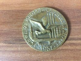 Schweizer Kegler Meisterschaft 1951 Zürich Medaille