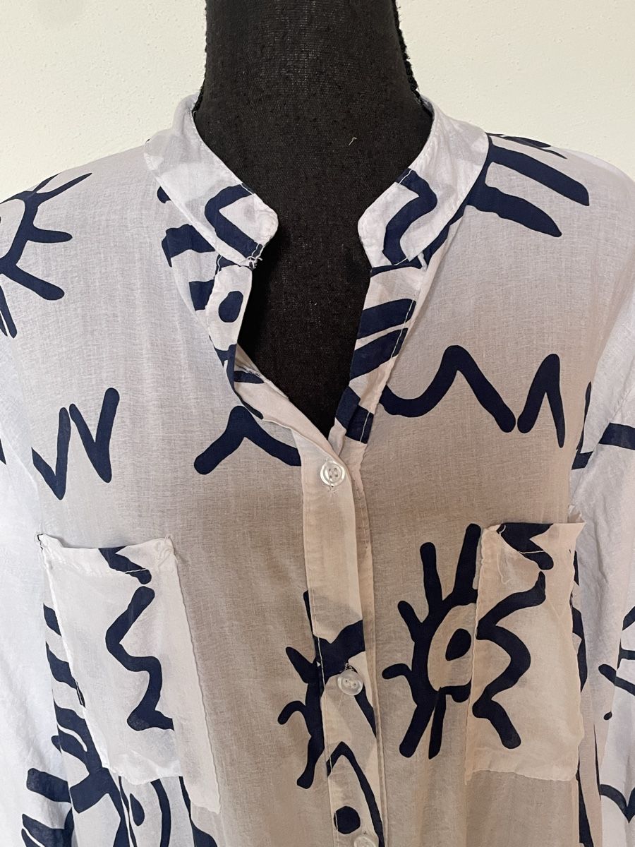 Tuniche: Tunika / Blusenjacke aus Baumwolle – Nuovo (secondo la descrizione) da Sigriswil venduto da ck56 3