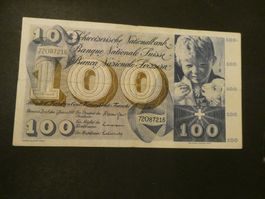 Schweiz 1970, 100 Franken