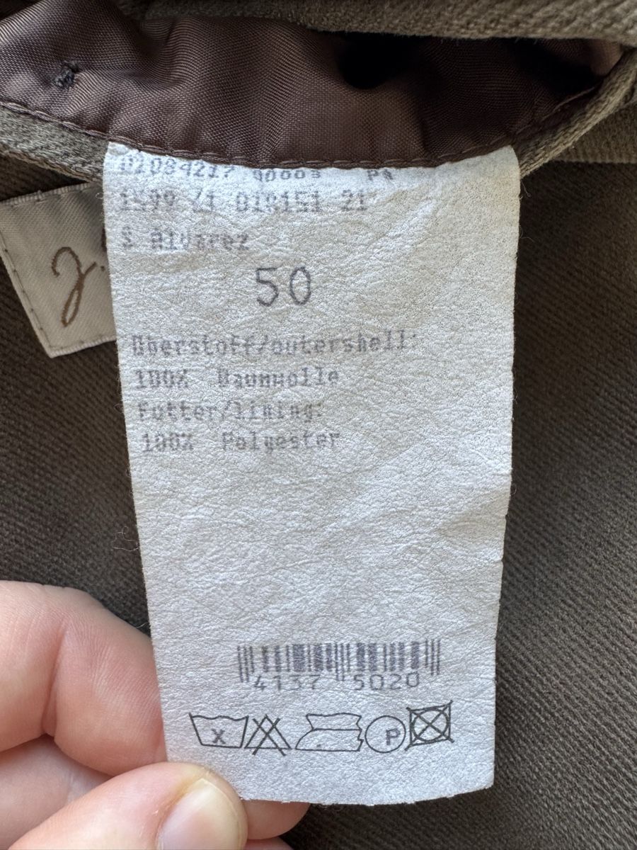 Giacche: J. PHILIPP Sakko Blazer Herren Gr. 50 – Usato da Flumenthal venduto da SecondLove_CH 4