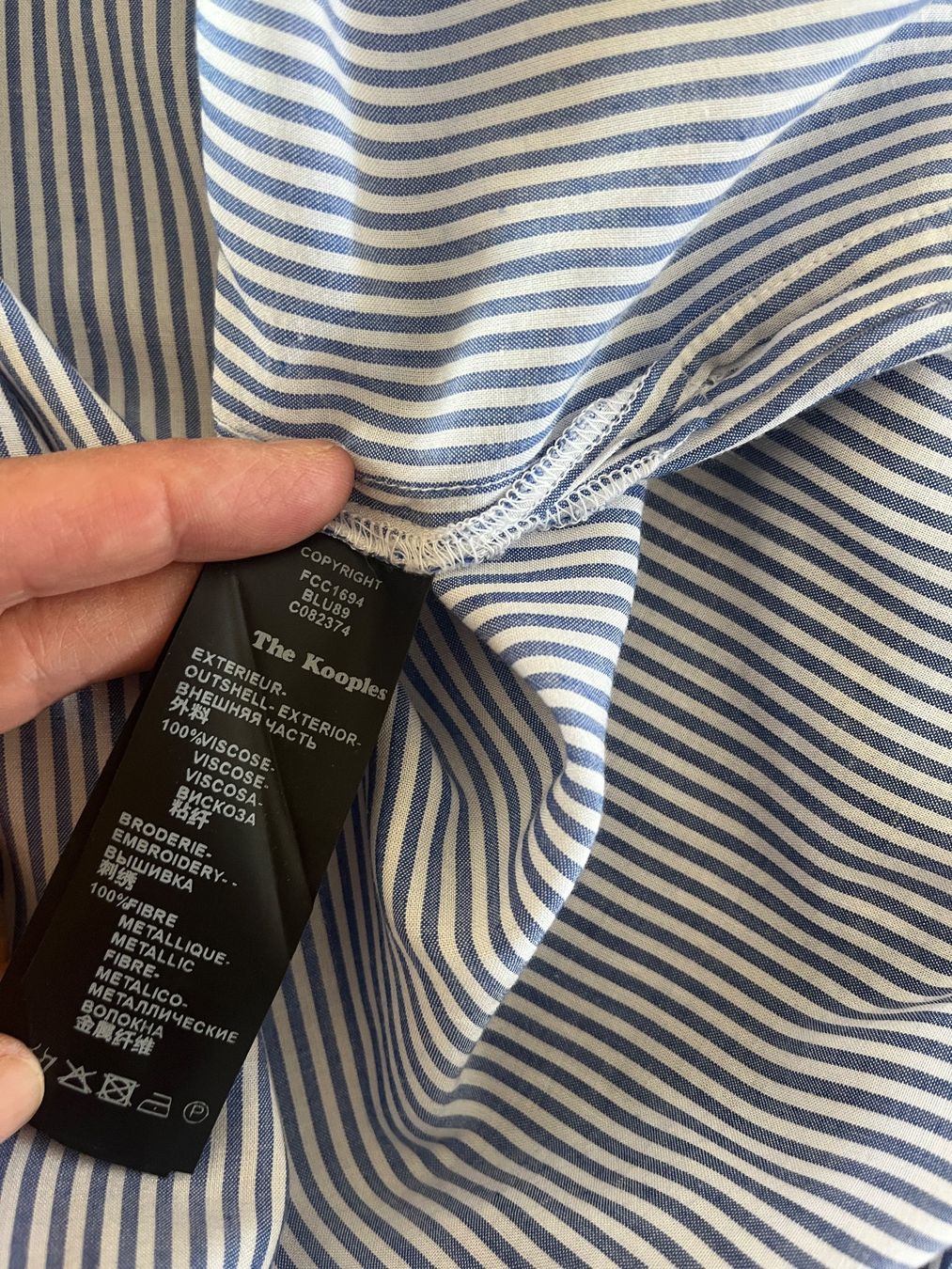 Kooples Chemisiers: Chemisier THE KOOPLES Taille 2 – D'occasion à Lavigny par Pilauer 3
