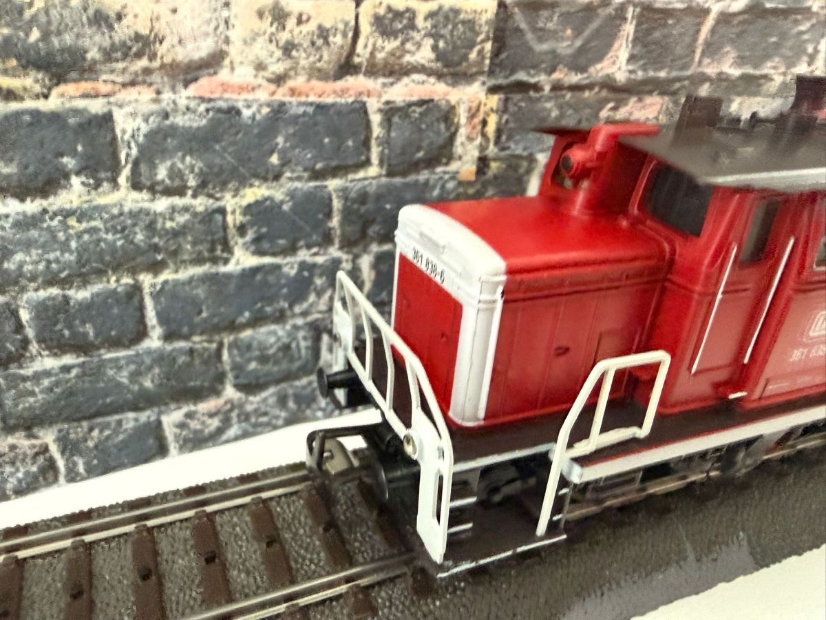 Märklin Modellini di ferrovie: Märklin Diesellok BR 361 – Usato da Altdorf UR venduto da modellbau-widmer 3