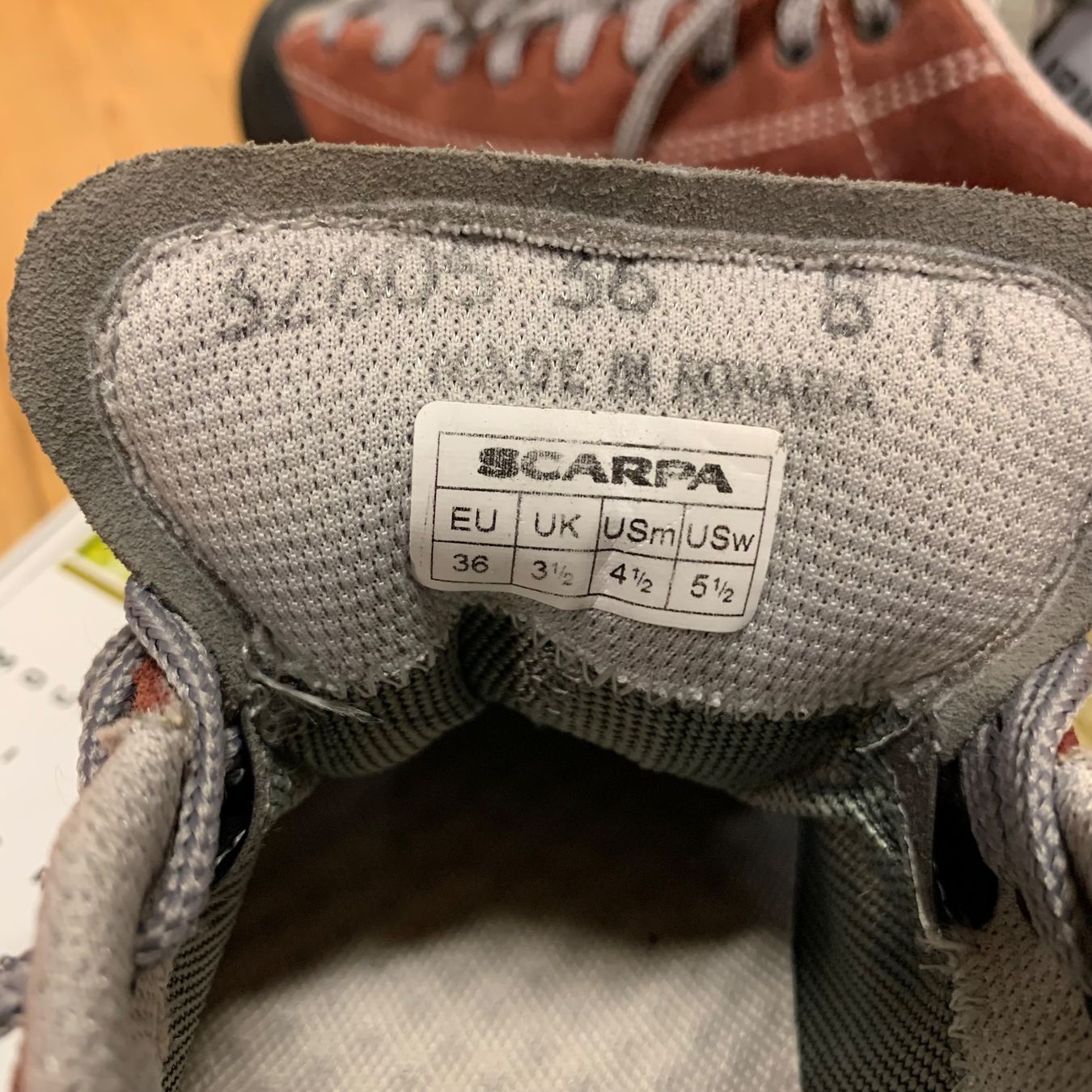 Scarpa Herrenschuhe: Scarpa Mojito GTX, Bordaux, 36 – Neu (gemäss Beschreibung) aus Küttigen von thoren77 6