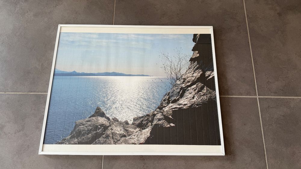 Posters & Illustrations: Tableau encadré - Photo paysage marin (unique) – D'occasion à Yverdon-les-Bains par Bribrinana 1