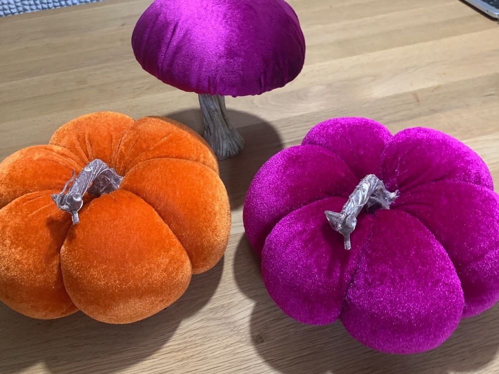 Herbstliche Dekoration Kürbis 3er set | Kaufen auf Ricardo