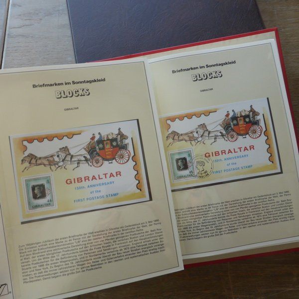 Tutti i francobolli: BLOCKS / BOGEN - GIBRALTAR, GROSSBRITANNIEN, GUERNSEY.... – Usato da Egliswil venduto da Trens01 3