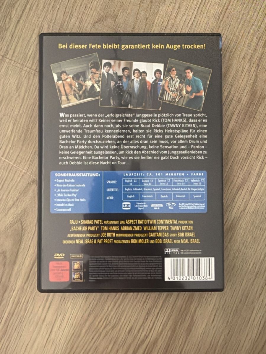 Alle DVDs: Bachelor Party (1984, Tom Hanks) DVD – Gebraucht aus Hagendorn von masterchieff 1