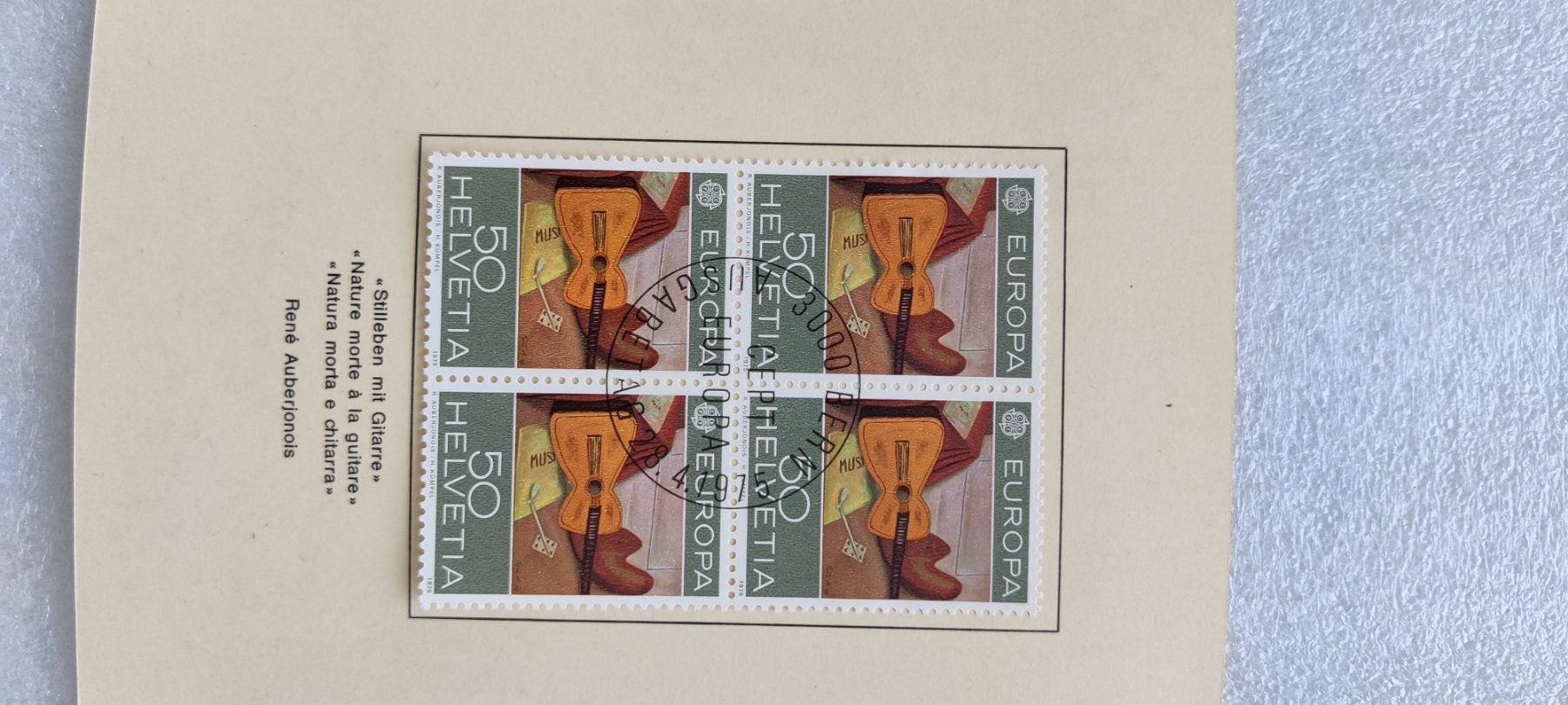 Tous les timbres: 6 x 4   Schweizer Briefmarken Karten – D'occasion à Zürich par sendbad 5