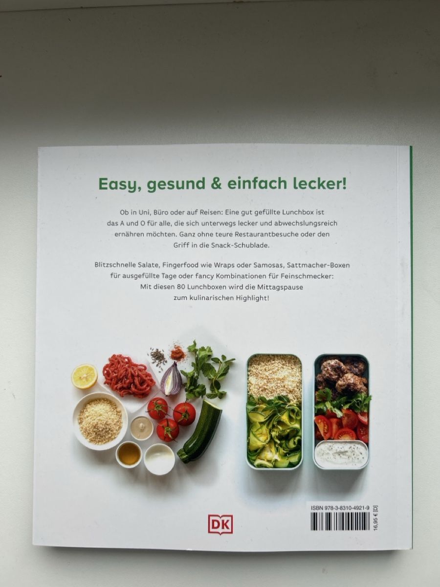 Libri: DK Super Lunch Kochbuch – Nuovo e nell'imballaggio originale da Hausen AG venduto da cele01 2