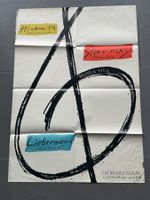 HINDEMITH - Stravinsky - LIEBERMANN - Plakat - München 1956