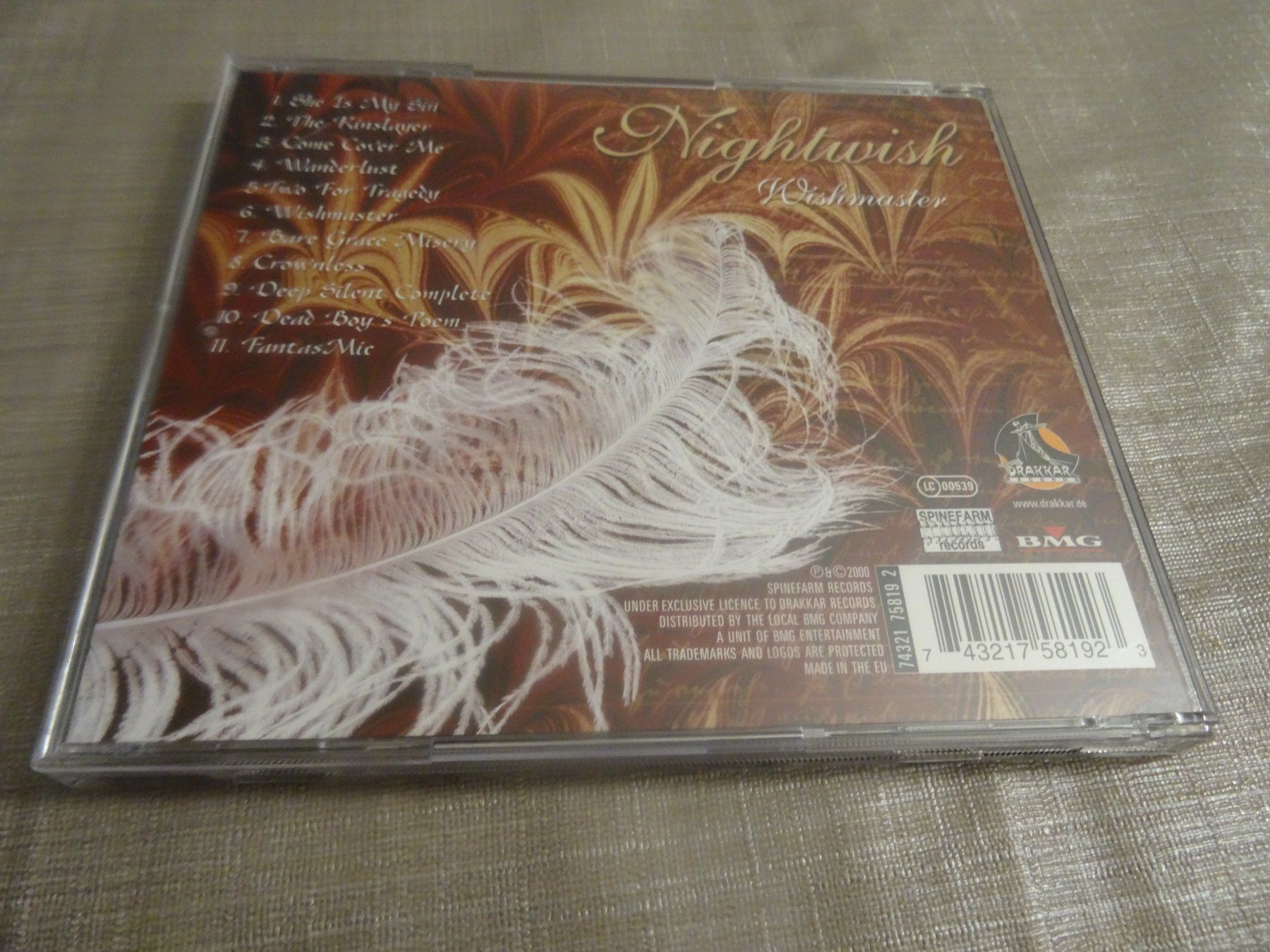 CDs: Nightwish - Wishmaster CD – Gebraucht aus Olten von Disc-Verkauf 1