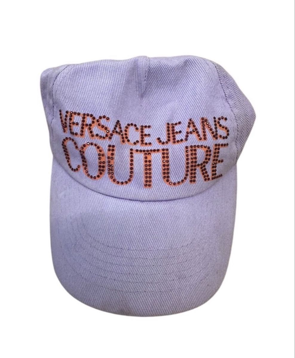 Versace Altro in  Abbigliamento & Accessori: Cap Versace Jeans Couture lilac sequined size 55 – Usato da Buochs venduto da zukkias 3