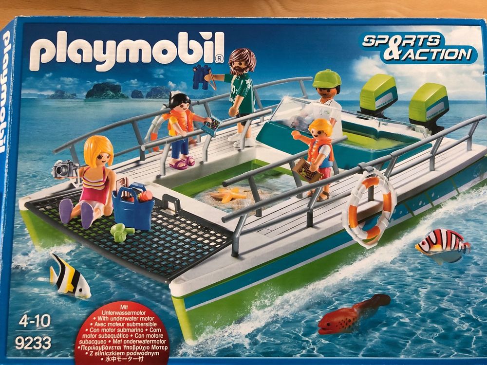 playmobil katamaran 9233