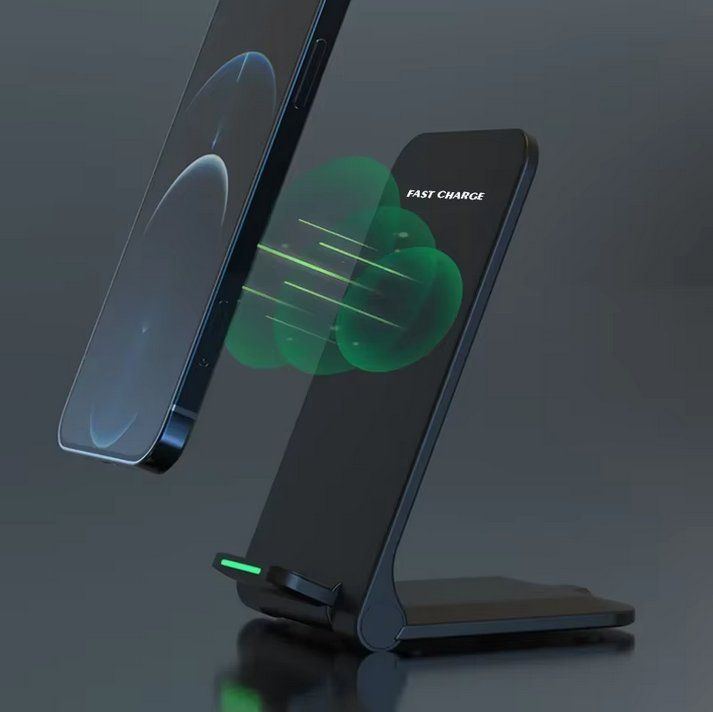 100W Wireless Ladegerät Handy Qi Schnelllader Ständer | Kaufen auf Ricardo