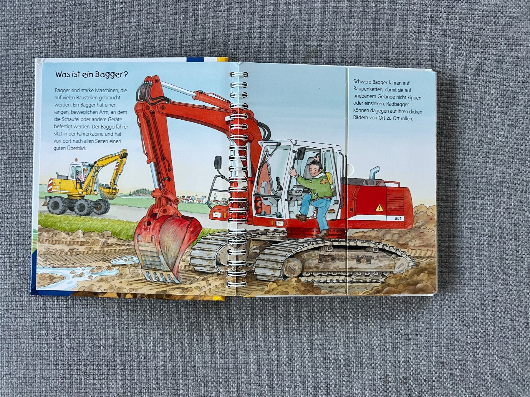 Bücher: Der Bagger * Wieso Weshalb Warum Junior – Gebraucht aus Ennetbaden von mapa05 1