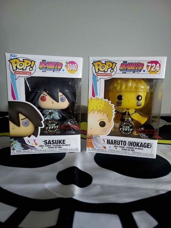 Funko pop bundle CHASE Naruto Hokage (724) & Sasuke (1040 