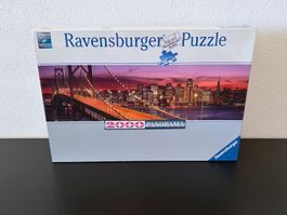 Ravensburger Panorama Puzzle, San Francisco, 2000 Teile, NEU