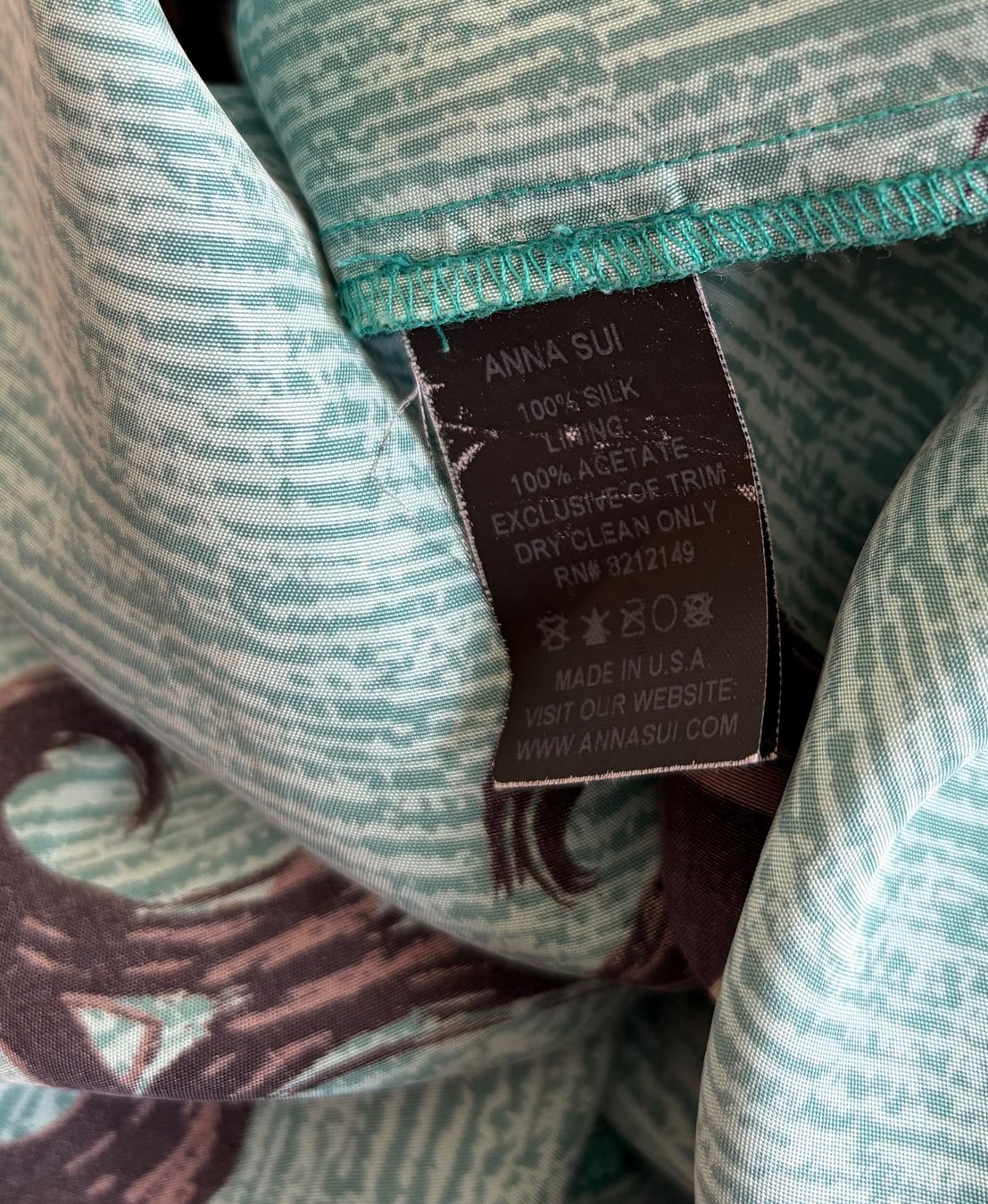Vestiti: Anna Sui Seide Kleid Gr.8 – Usato da Unterägeri venduto da Jutka_04 4
