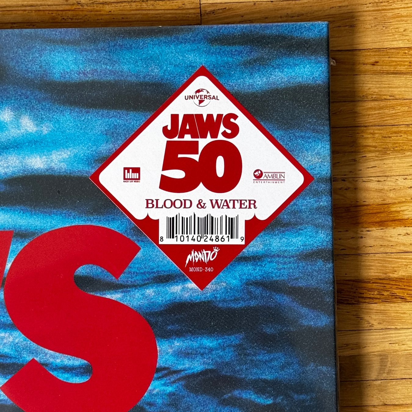 Jaws 50th anniversary (color Edition Blood/Water) 2LP (Neu und ...