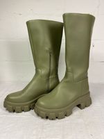 Stiefel Damen Khaki Grösse 39 neuwertig