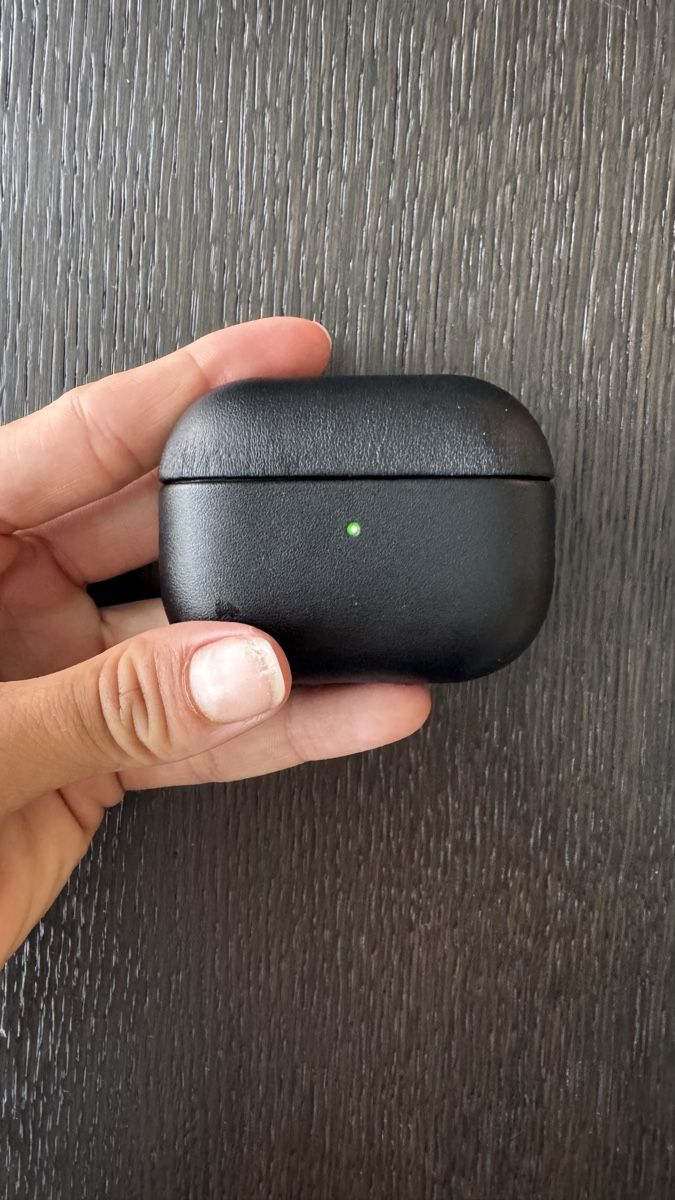 Apple Cover & Protezioni schermo: AirPods Pro 2 Case + Lederhülle  – Usato da Altendorf venduto da viktoria_sells 1