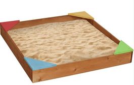 BELUGA Holz Sandkasten
