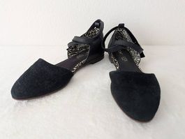 Sandale TOMS, Echtleder, Grösse 39, schwaz