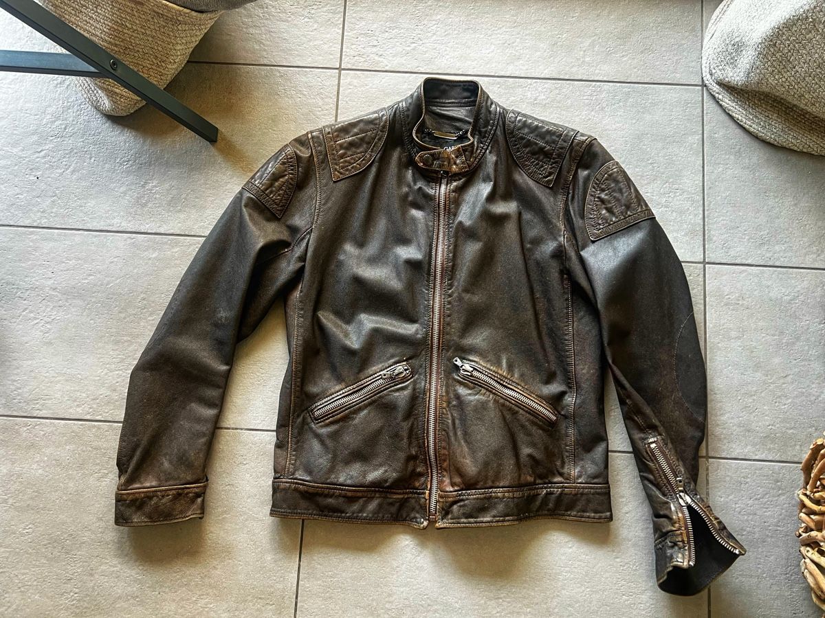 Dolce & Gabbana Giacche: Dolce e Gabbana giacca pelle uomo 50 – Usato da Mendrisio venduto da fly_9wzx 1
