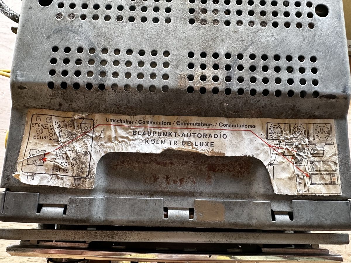 Blaupunkt Radio: Blaupunkt Köln TR DE LUXE – Usato da Starrkirch-Wil venduto da charlywatson 1