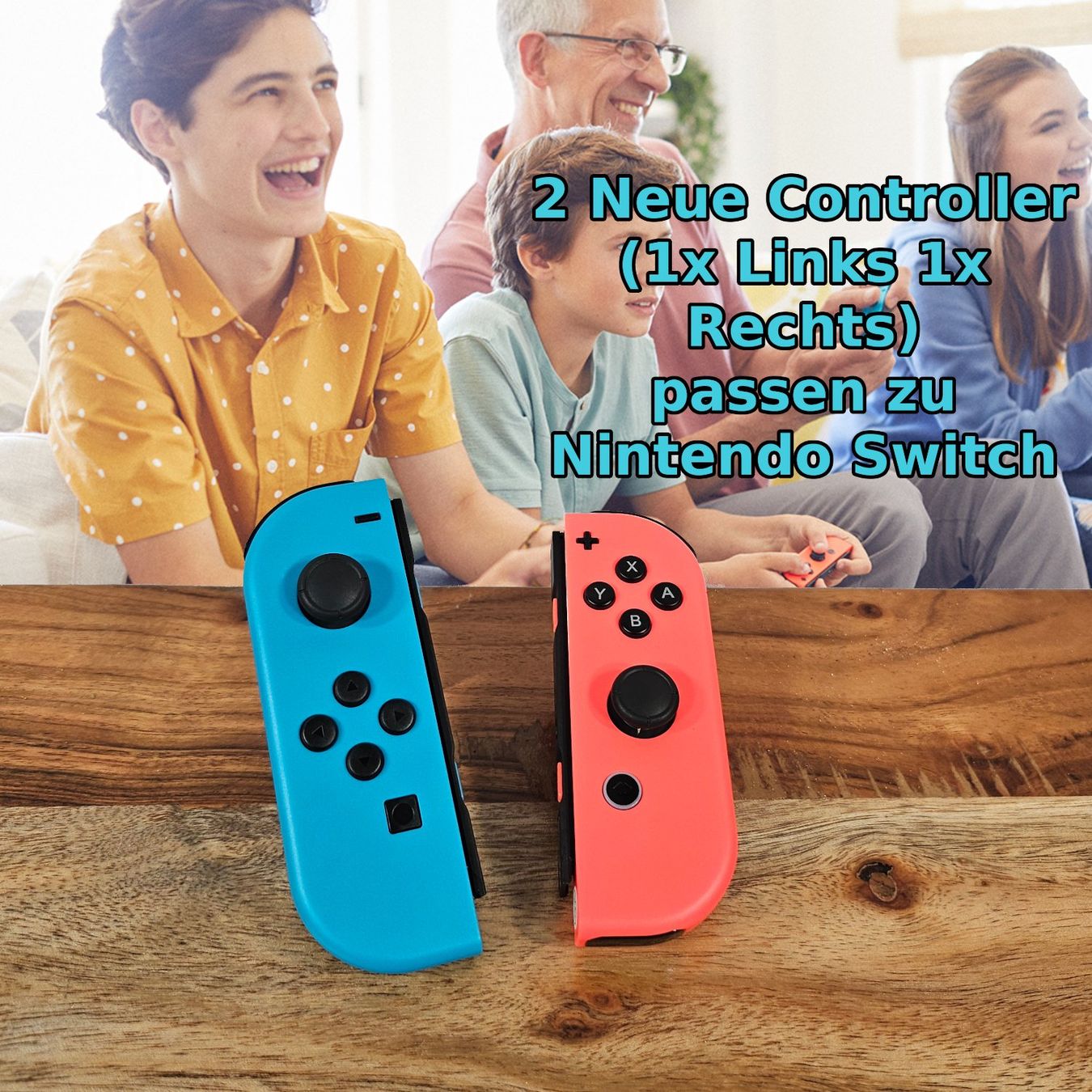 Controller: Ersatz Controller Set kompatibel zu Nintendo Switch Joy Con – Nuovo e nell'imballaggio originale da Hundwil venduto da Pakethase