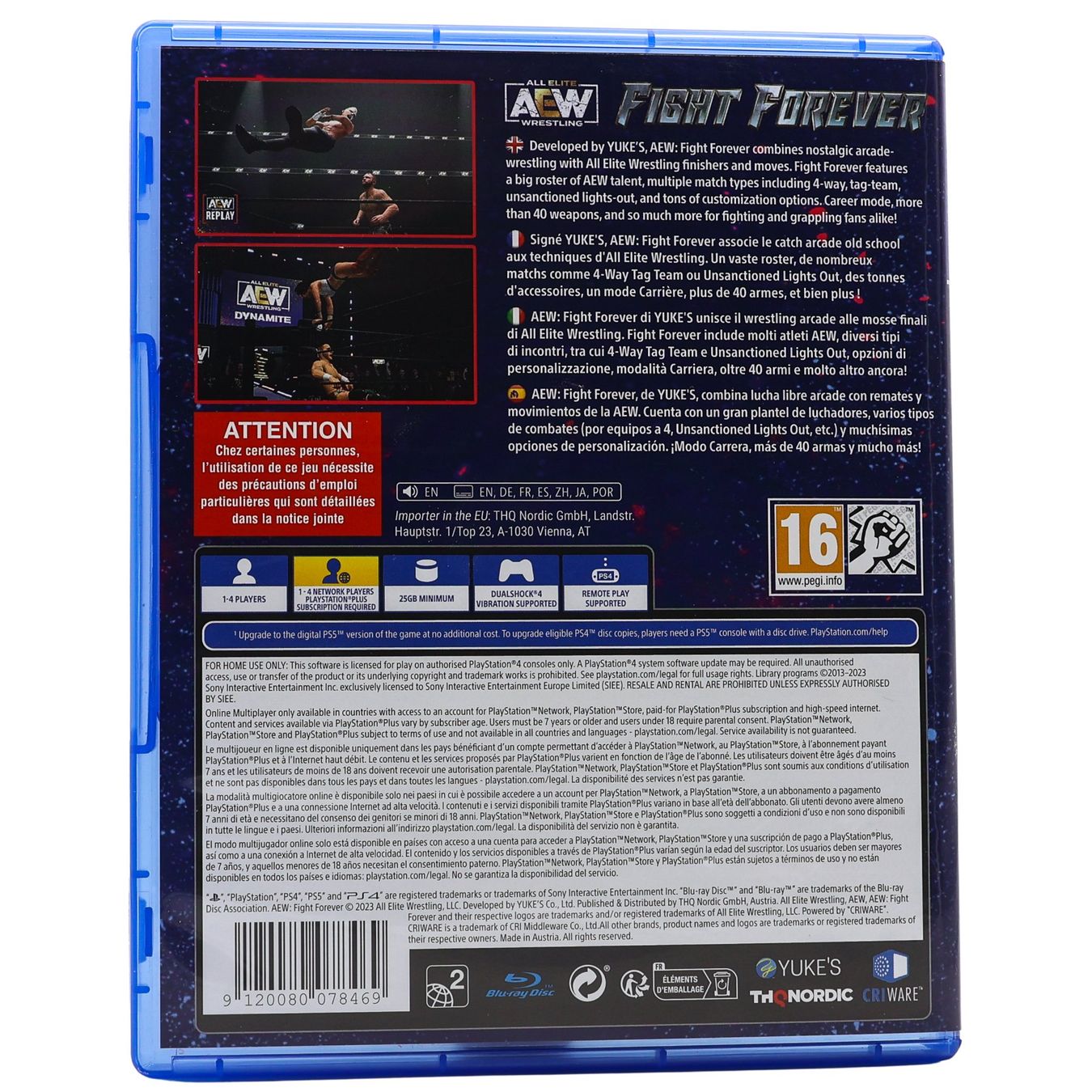 Spiele: AEW: Fight Forever - PS4 – Gebraucht aus Paudex von dindeboy 1
