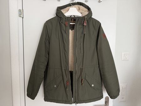 Element Jacke Gr. S, Khaki / Grün