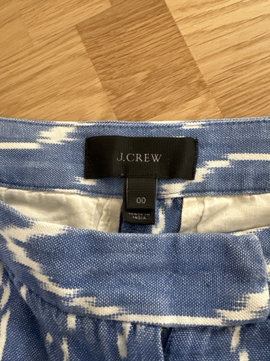 J.Crew Hosen: J. Crew Shorts Blue Ikat Pattern Size 00 – Gebraucht aus Zürich von and_hwf7 1