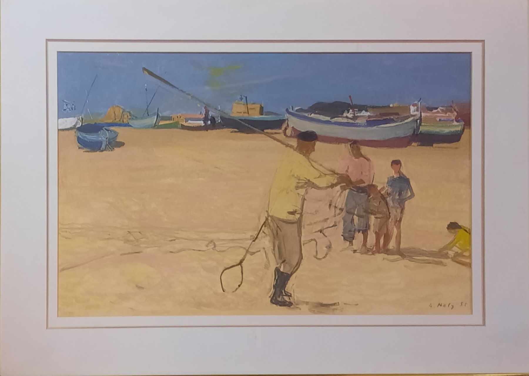 Dipinti: ADRIEN HOLY 1898 - 1978 – Usato da Genève venduto da Enigme8 1