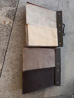 Viel Stoff und Lederimitat, verschiedene Farben
