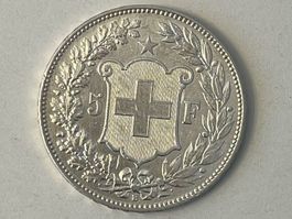 5 Franken 1909, Vorzüglich!!!