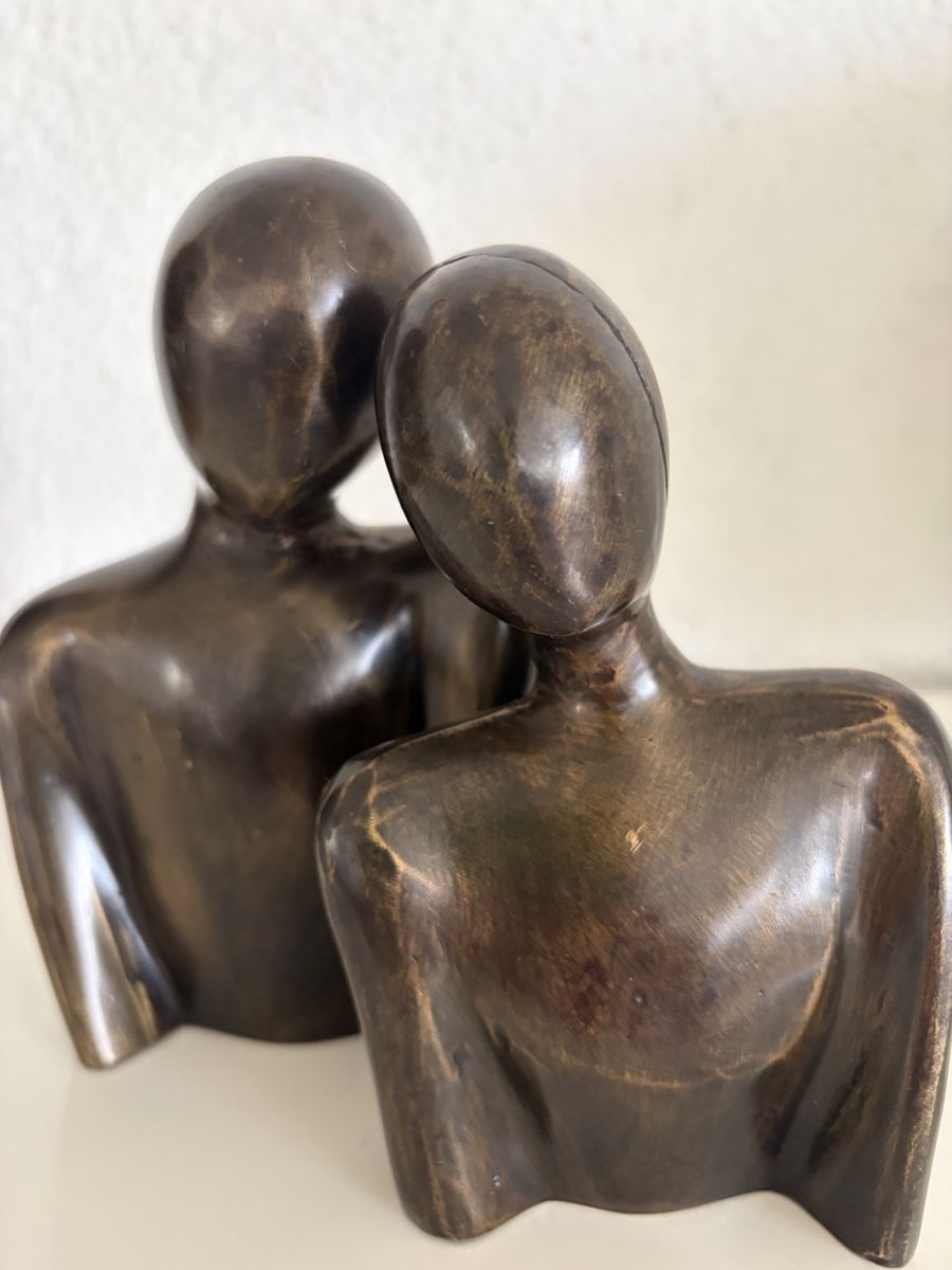 Sculture & Statue: Bronze abstrakt,  Du und Ich – Nuovo (secondo la descrizione) da Zürich venduto da eileenchen1 5