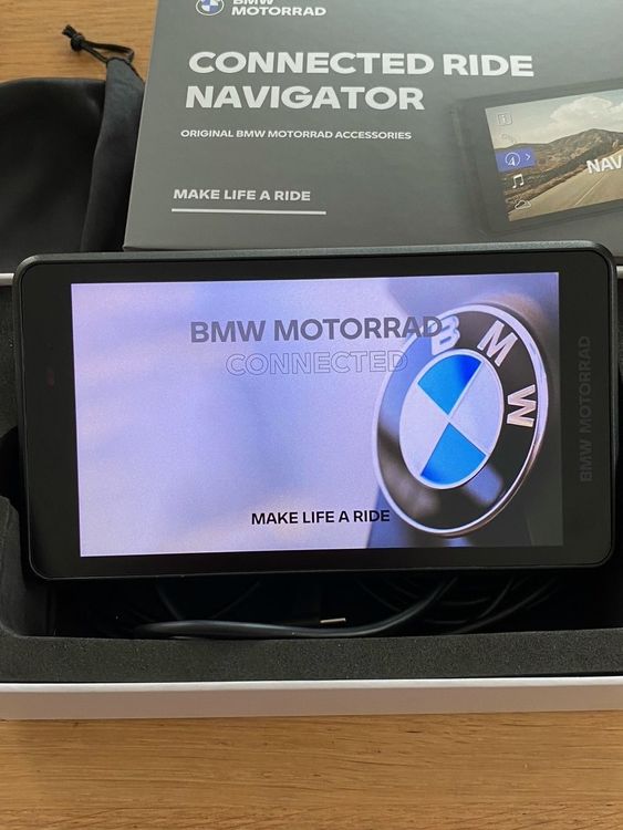 BMW Connected Ride Navigator Motorrad – 77525A881E8, Waterproof GPS For Street & Off-Road Motorcycles