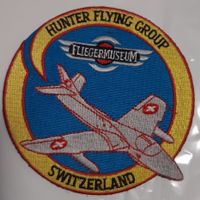 Hunter Flying Group Fliegermuseum Switzerland Patch!